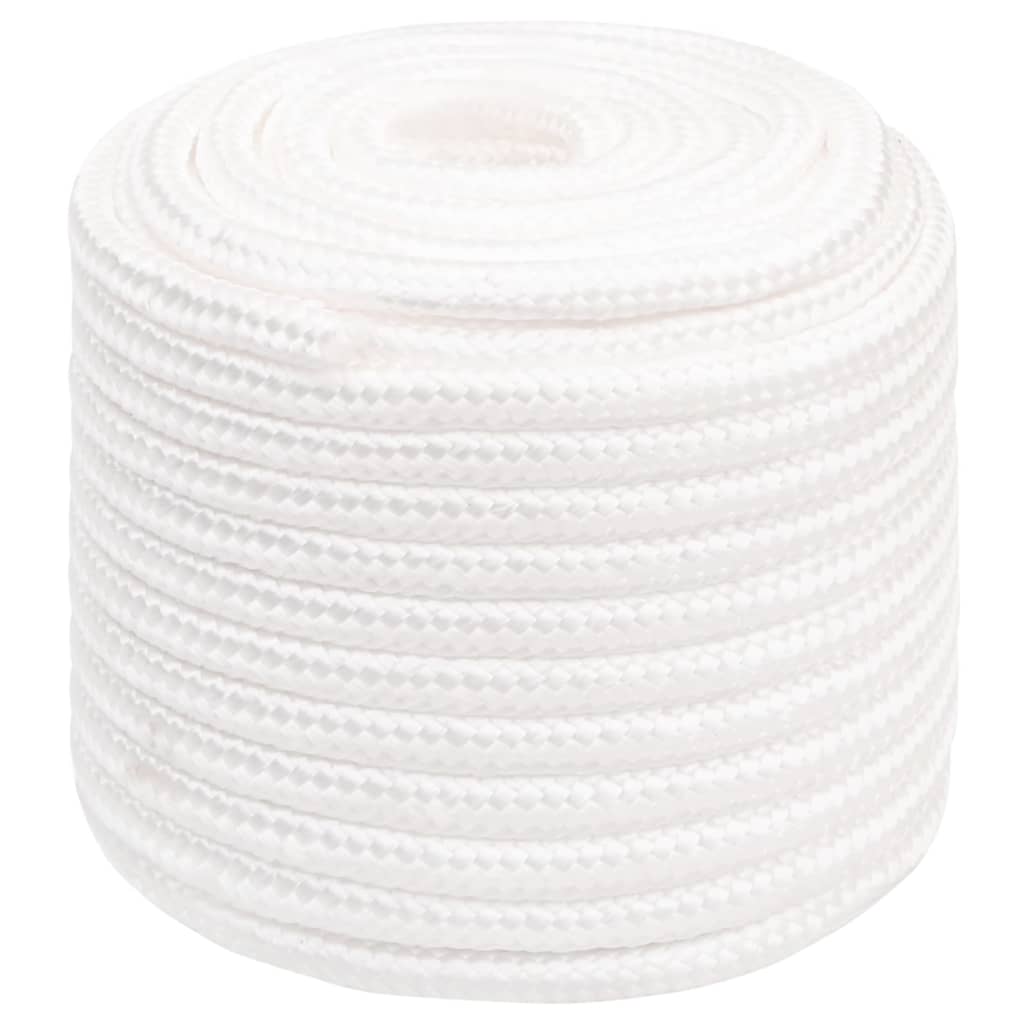 Boat Rope Full White 18 mm 100 m Polypropylene