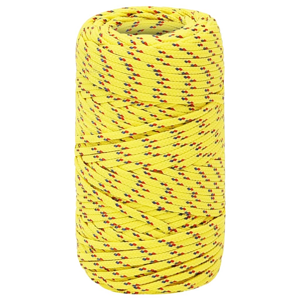 Boat Rope Yellow 2 mm 250 m Polypropylene