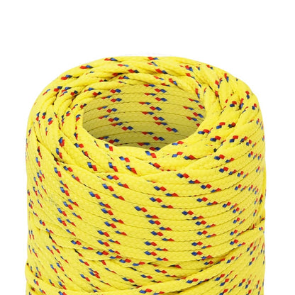 Boat Rope Yellow 2 mm 250 m Polypropylene