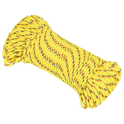 Boat Rope Yellow 4 mm 500 m Polypropylene
