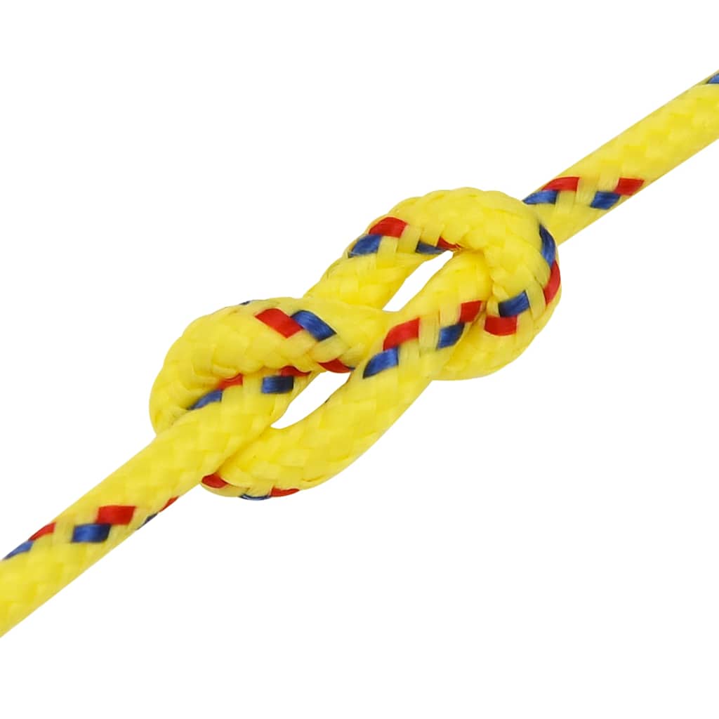Boat Rope Yellow 4 mm 500 m Polypropylene