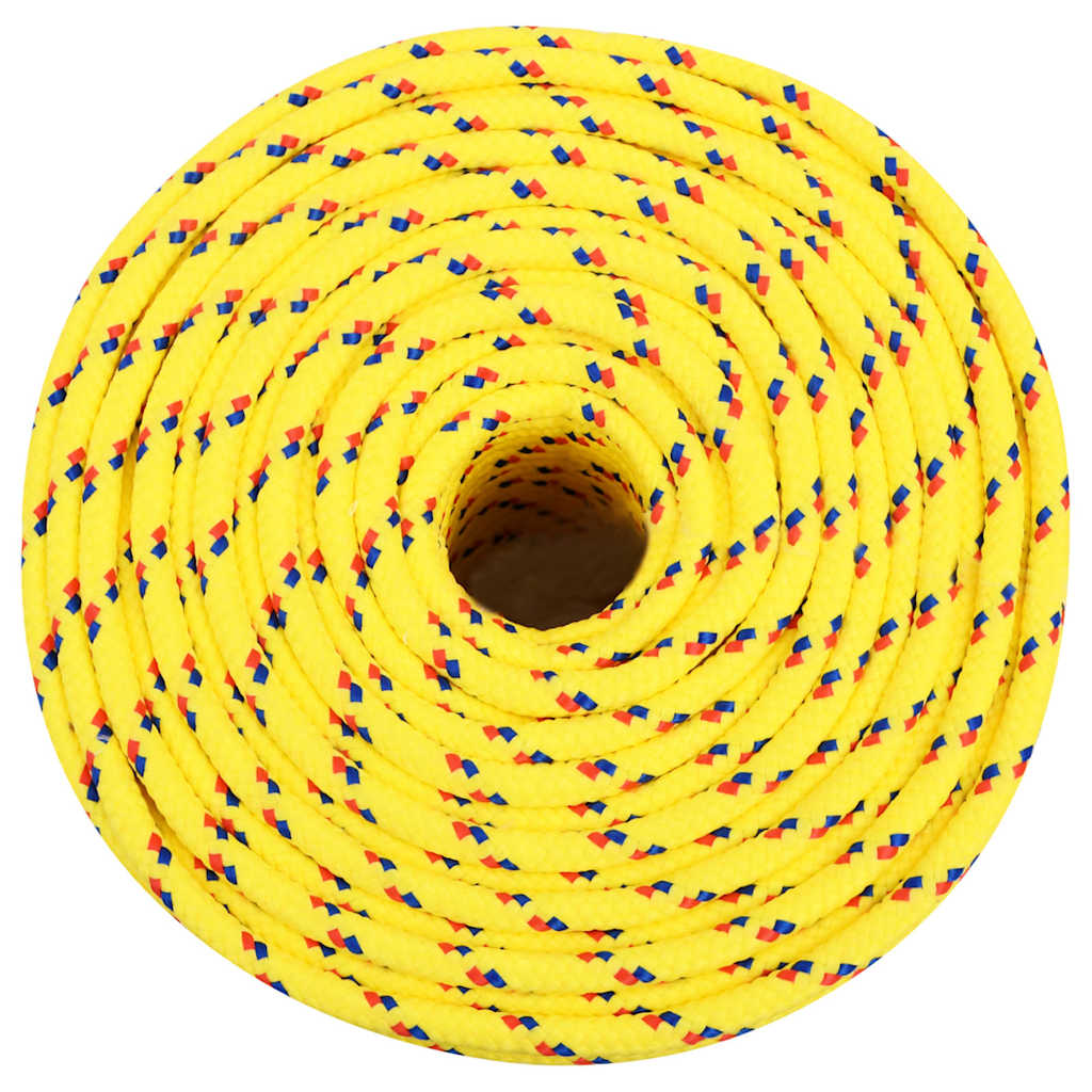 Boat Rope Yellow 6 mm 500 m Polypropylene