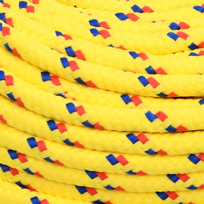 Boat Rope Yellow 6 mm 500 m Polypropylene