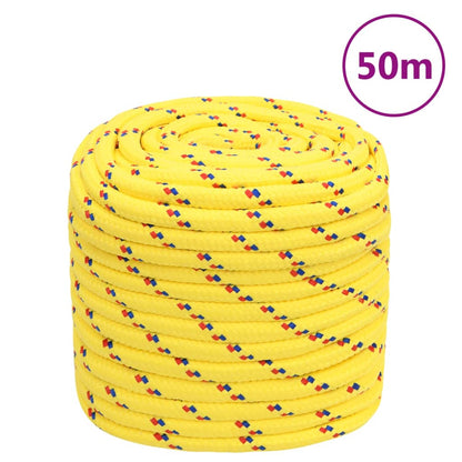 Boat Rope Yellow 16 mm 50 m Polypropylene