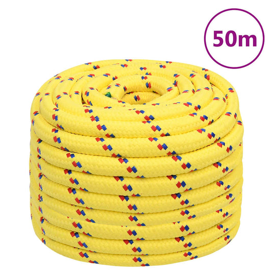 Boat Rope Yellow 20 mm 50 m Polypropylene