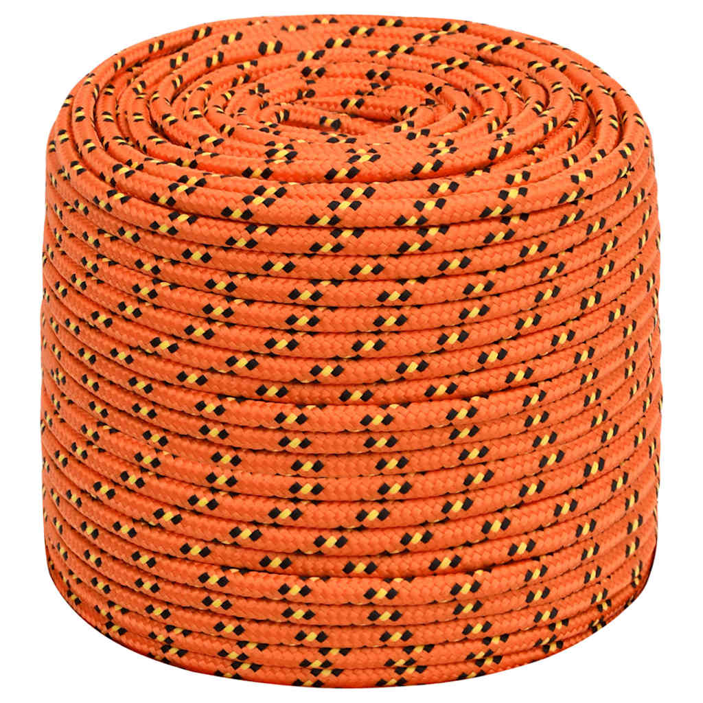 Boat Rope Orange 6 mm 500 m Polypropylene
