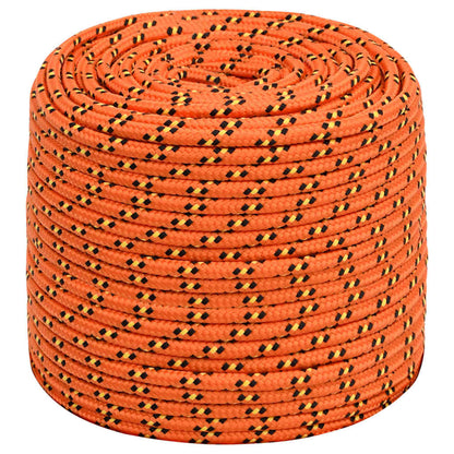 Boat Rope Orange 6 mm 500 m Polypropylene