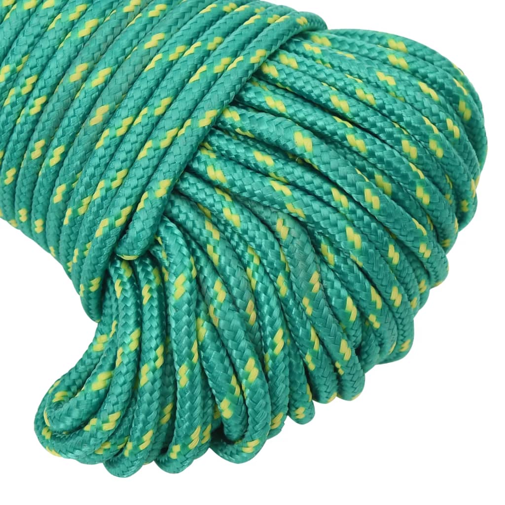 Boat Rope Green 4 mm 100 m Polypropylene
