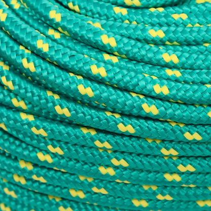 Boat Rope Green 10 mm 50 m Polypropylene