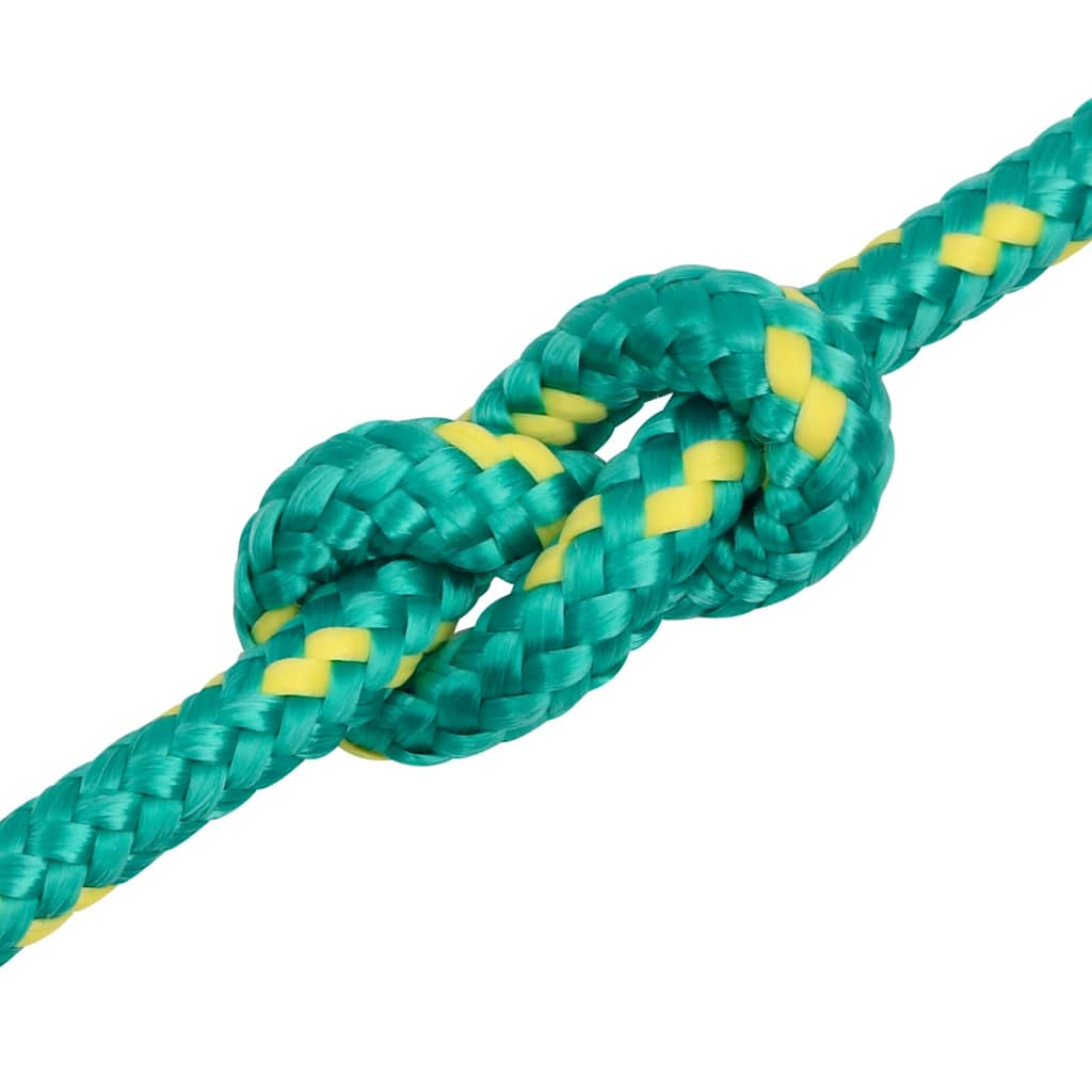 Boat Rope Green 10 mm 50 m Polypropylene
