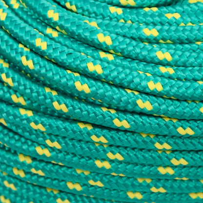 Boat Rope Green 10 mm 100 m Polypropylene
