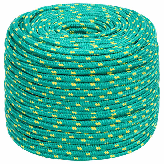 Boat Rope Green 10 mm 250 m Polypropylene