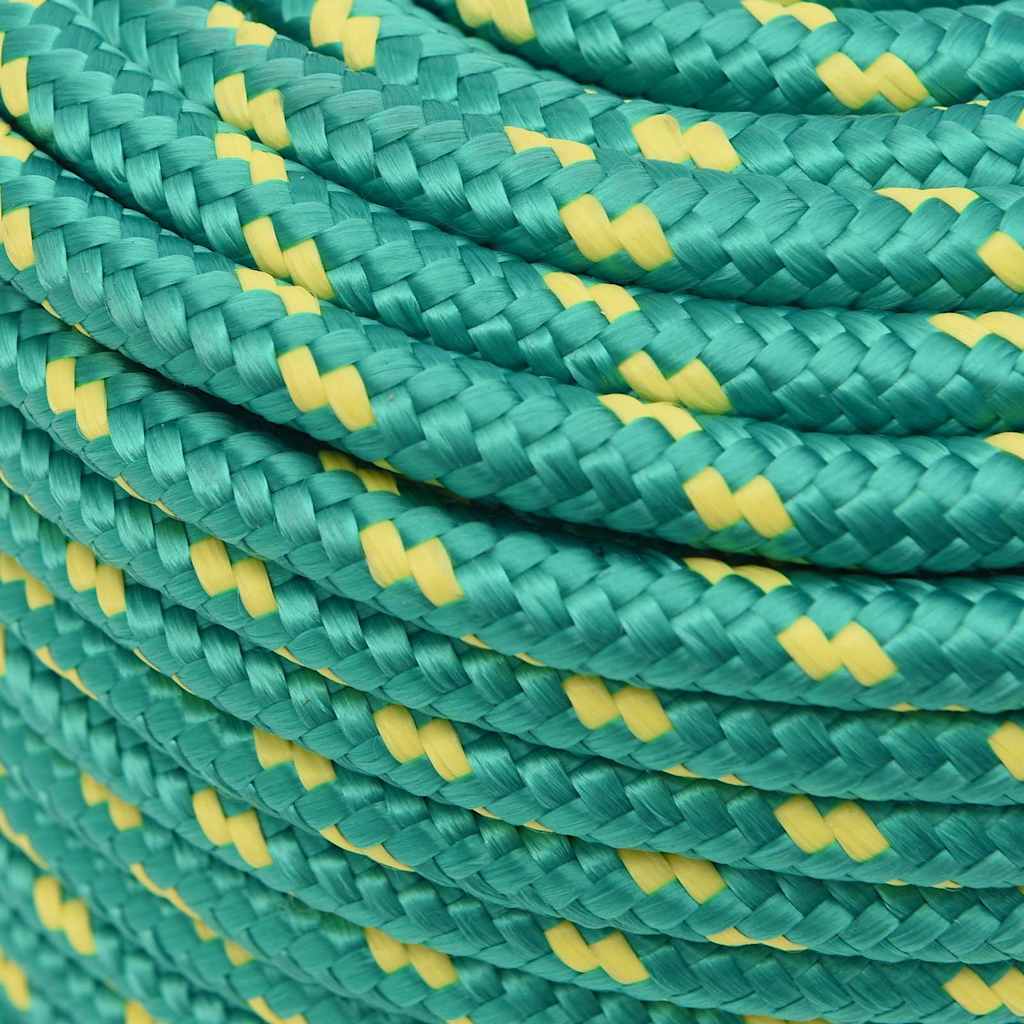 Boat Rope Green 12 mm 50 m Polypropylene