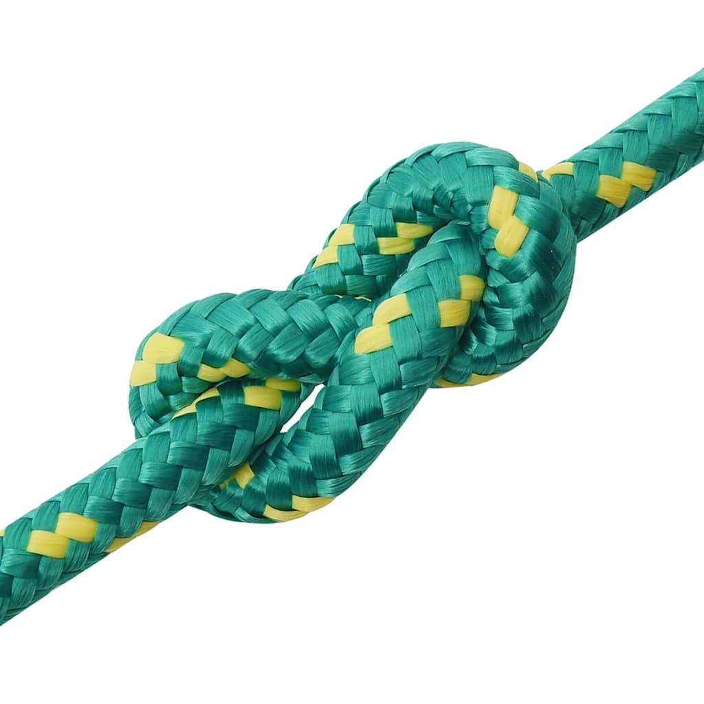 Boat Rope Green 12 mm 50 m Polypropylene