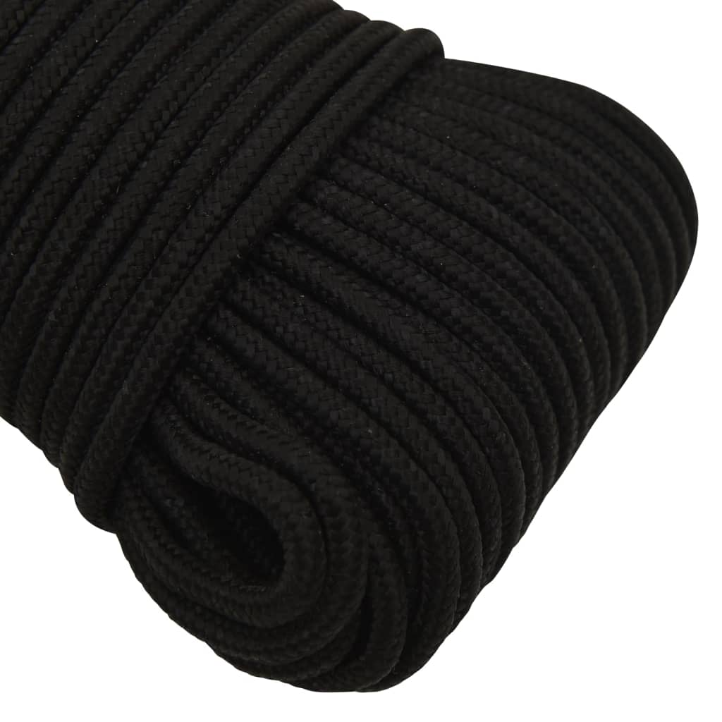 Work Rope Black 5 mm 50 m Polyester