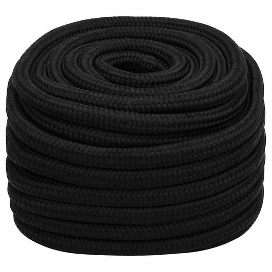 Work Rope Black 20 mm 100 m Polyester