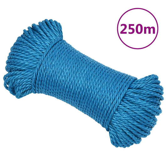 Work Rope Blue 3 mm 250 m Polypropylene
