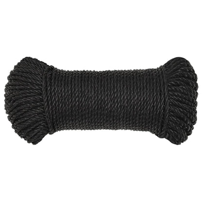 Work Rope Black 8 mm 250 m Polypropylene