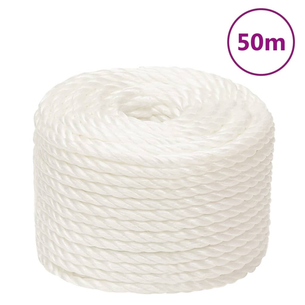 Work Rope White 16 mm 50 m Polypropylene