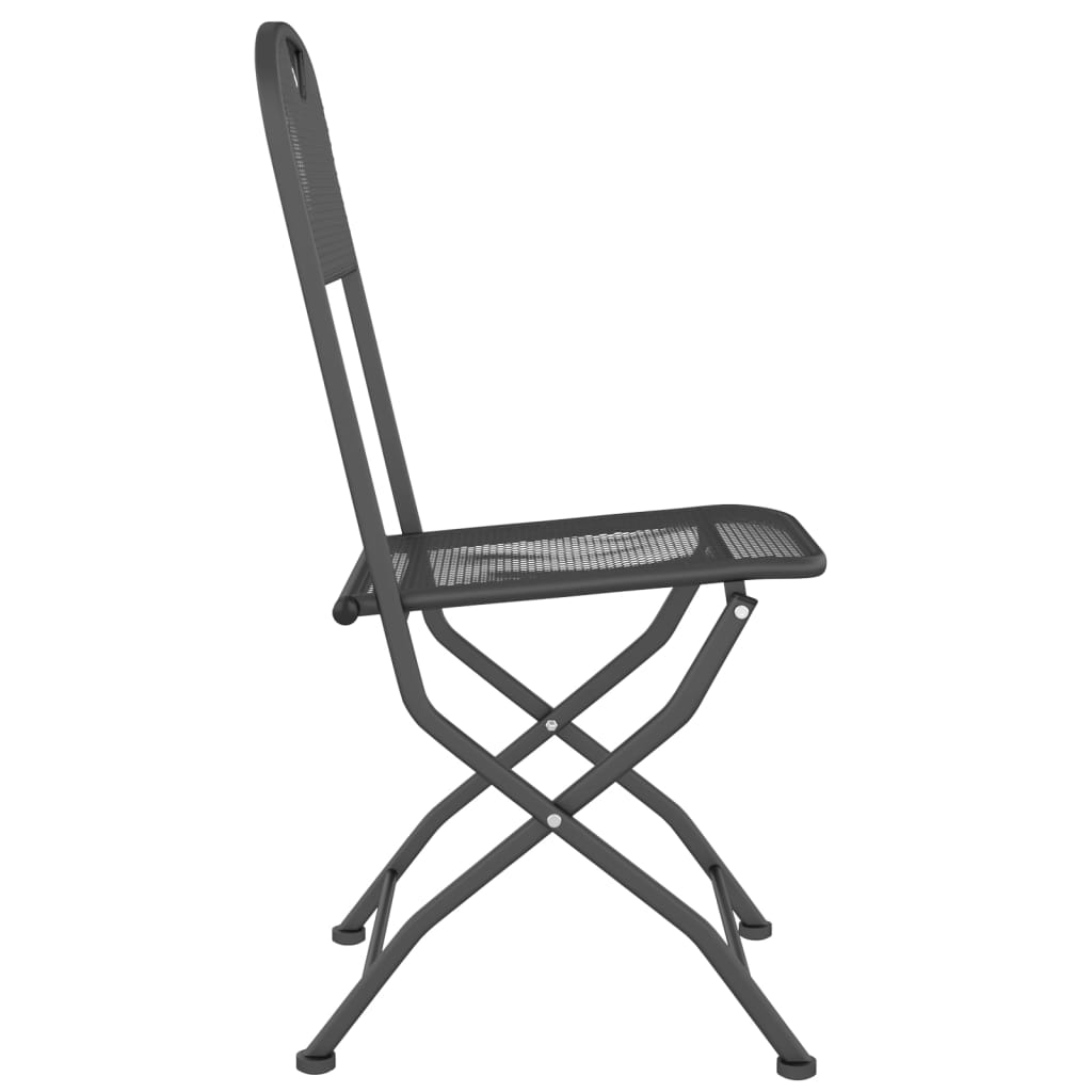 Garden Dining Set | Anthracite | Expanded metal mesh with e-coating