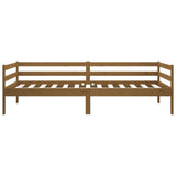 Day Bed Honey Brown 90x190 cm Solid Wood Pine