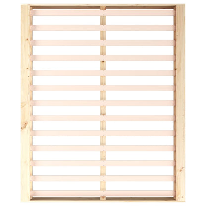 Bed Frame | Natural Wood | Solid pine wood | Double | Durable | Bed Frame