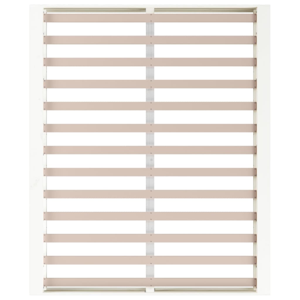 Bed Frame | White | Solid Pine Wood | 200x200 cm | Bed Frame