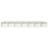 Bed Frame White 90x190 cm Single Solid Wood