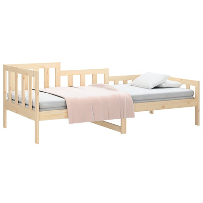 Day Bed | Natural Wood | Solid pinewood | 90 x 200 cm