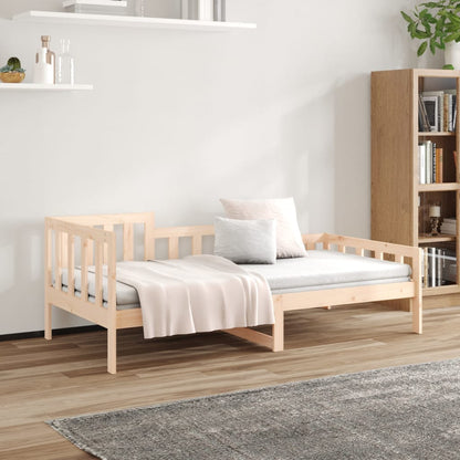 Day Bed | Natural Wood | Solid pinewood | 90 x 200 cm