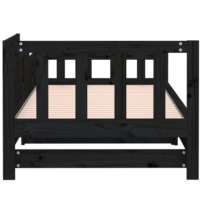Day Bed | Black | Solid pine wood | Double