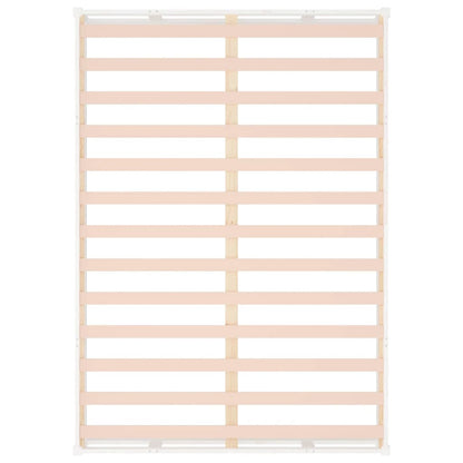 Bed Frame | White | Solid pine wood frame, plywood slats | Small Double