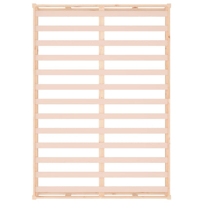 Bed Frame | Natural wood | Solid pinewood, Plywood slats | 135x190 cm