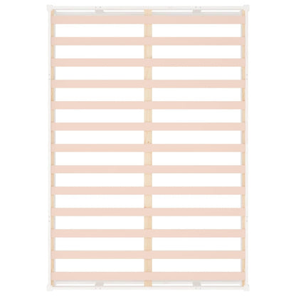 Bed Frame | White | Solid pine wood, plywood slats | 140x190 cm | Durable