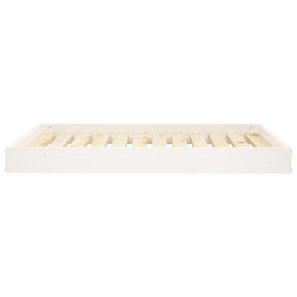Dog Bed | White | Solid pine wood | Medium | Simple | Dog Bed