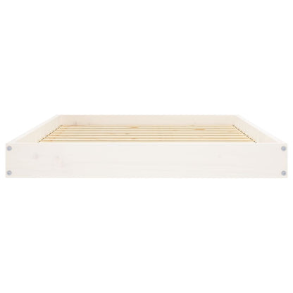 Dog Bed | White | Solid pine wood | Medium | Simple | Dog Bed