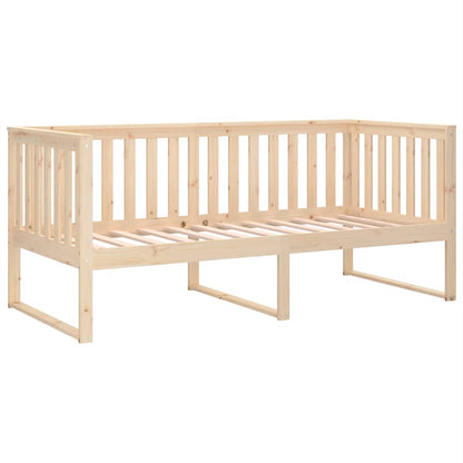 Day Bed without Mattress 100x200 cm Solid Wood Pine