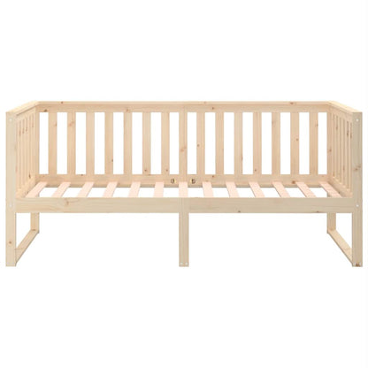 Day Bed without Mattress 100x200 cm Solid Wood Pine