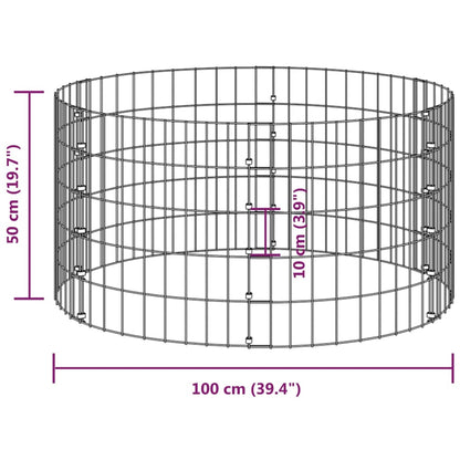 Garden Composter Silver Galvanized steel Large Breathable Design