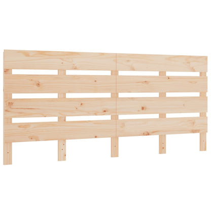 Headboard 120x3x80 cm Solid Wood Pine