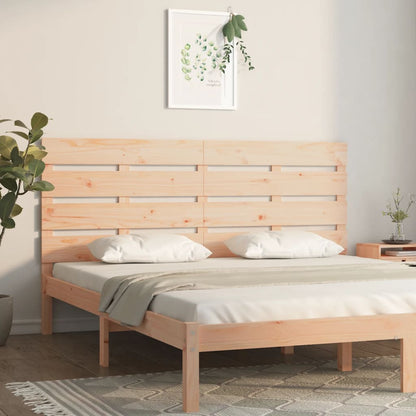 Headboard 120x3x80 cm Solid Wood Pine