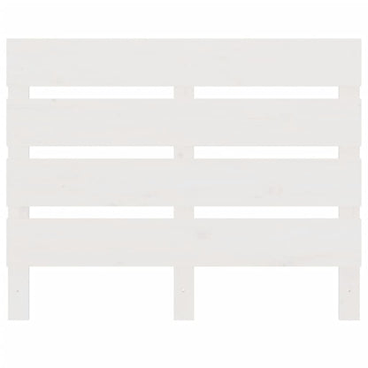 Headboard White 75x3x80 cm Solid Wood Pine