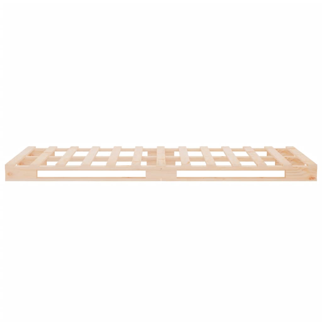 Pallet Bed | Natural Wood | Solid pine wood | Single |  Simplistic  | Bed