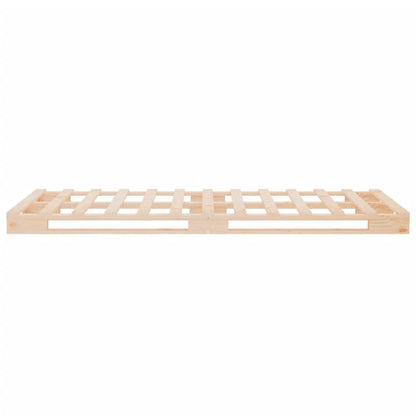 Pallet Bed | Natural Wood | Solid pine wood | Single |  Simplistic  | Bed