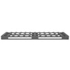 Pallet Bed without Mattress Grey 100x200 cm Solid Wood