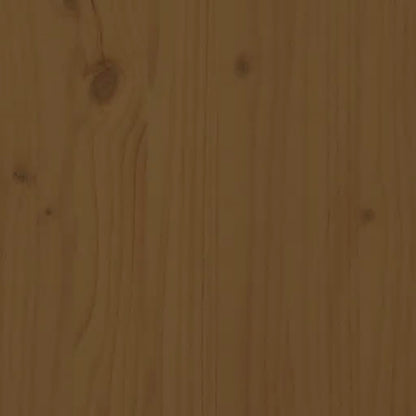 Pallet Bed | Honey Brown | Solid pine wood | Double | Durable