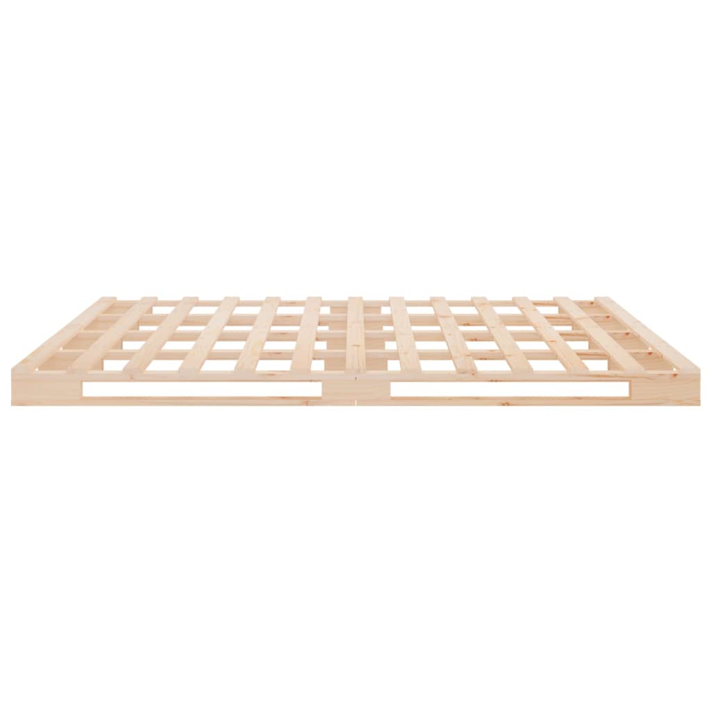 Pallet Bed without Mattress 200x200 cm Solid Wood