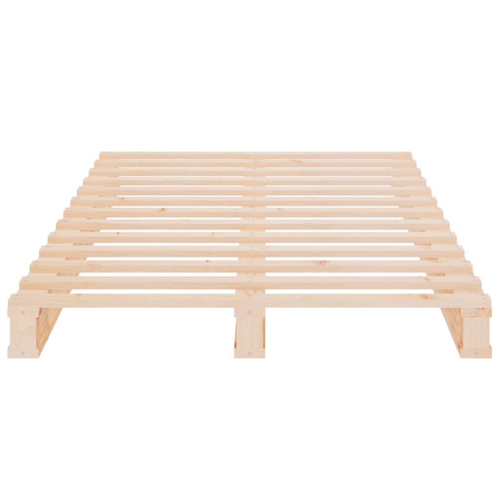 Pallet Bed without Mattress Small Single Solid Wood