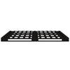 Pallet Bed without Mattress Black Small Double Solid Wood