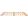 Pallet Bed without Mattress 140x190 cm Solid Wood